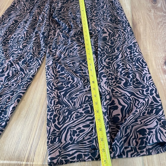 Johnny Was Animal Print Pants in Black and Brown - Picture 7 of 8